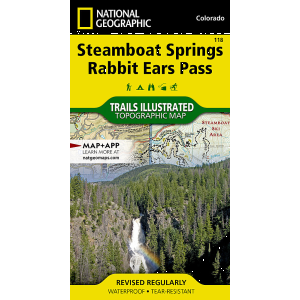 Trails Illustrated Trails Illustrated 118 Steamboat Springs, Rabbit Ears Pass