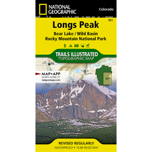 Trails Illustrated Trails Illustrated 301 Longs Peak: Rocky Mtn Natl Park