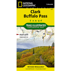 Trails Illustrated Trails Illustrated 117 Clark, Buffalo Pass