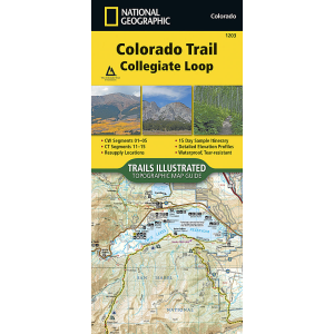 Trails Illustrated Trails Illustrated 1203 Colorado Trail, Collegiate Loop