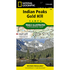 Trails Illustrated Trails Illustrated 102 Indian Peaks, Gold Hill