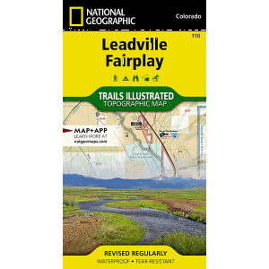 Trails Illustrated Trails Illustrated 110 Leadville, Fairplay