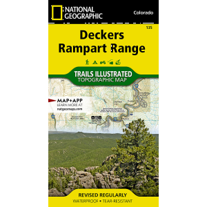 Trails Illustrated Trails Illustrated 135 Deckers, Rampart Range