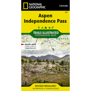 Trails Illustrated Trails Illustrated 127 Aspen, Independence Pass