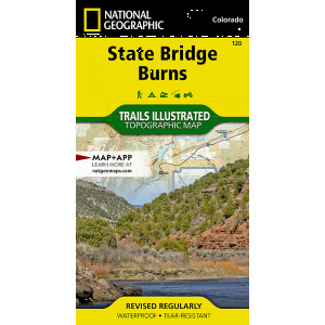 Trails Illustrated Trails Illustrated 120 State Bridge, Burns
