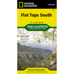 Trails Illustrated Trails Illustrated 151 Flat Tops South