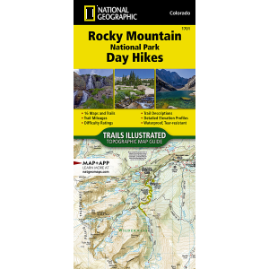 Trails Illustrated Trails Illustrated 1701 Rocky Mountain National Park Day Hikes Map