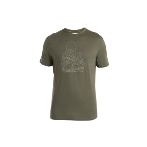 Icebreaker 150 Tech Lite III Merino T-Shirt Sunset Camp