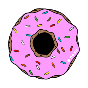 Noso Patches NoSo Patches Pink Doughnut