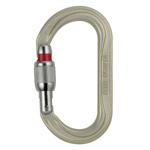 Petzl Petzl Oxan Steel Oval Locking Carabiner