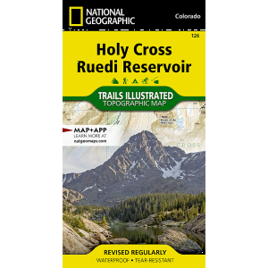 Trails Illustrated Trails Illustrated 126 Holy Cross, Ruedi Reservoir