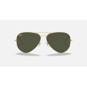 Ray-Ban Ray-Ban Aviator Large Metal Arista Frame G-15 Green Lens Sunglasses