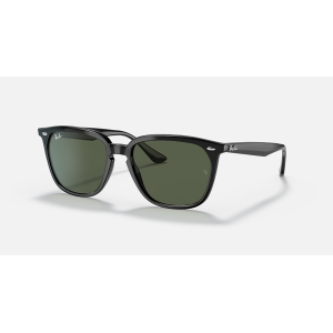 Ray-Ban Ray-Ban Black W/ Dark Green Sunglass