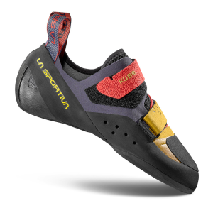 La Sportiva La Sportiva Kubo Rock Climbing Shoe Savana/Mountain Red