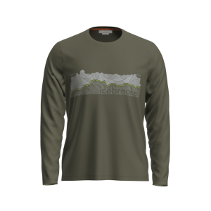 Icebreaker Merino Blend Central Classic LS Tee Haute Route