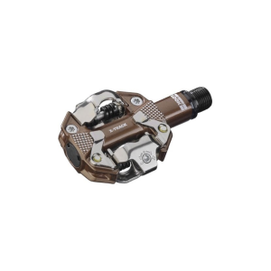 Look LOOK X-TRACK Pedals - Dual Sided Clipless, Chromoly, 9/16", Gravel Edition