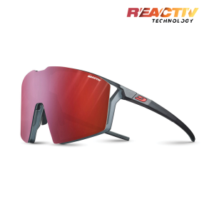 Julbo Julbo Edge Translucent Black / Matte Orange REACTIV 0-3 High Contrast - Black/Orange Sunglass