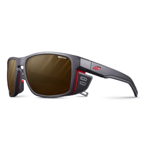 Julbo Julbo Shield Black / Neon Orange REACTIV 2-4 Polarized Transluscent Sunglass
