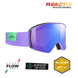 Julbo Julbo Julbo Launcher Purple REACTIV 1-3 High Contrast Goggles - $300.00 at Bentgate.com