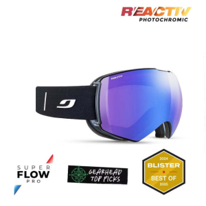 Julbo Julbo Julbo Lightyear Black / Gray REACTIV 1-3 High Contrast Goggles - $300.00 at Bentgate.com