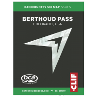 Beacon Guidebooks Berthoud Pass Backcountry Skiing Map