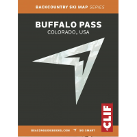 Beacon Guidebooks Buffalo Pass Backcountry Skiing Map