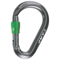 CAMP CAMP Nimbus Locking Carabiner Grey/Green