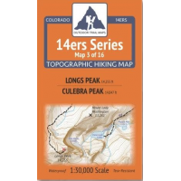 Outdoor Trail Maps Outdoor Trail Maps 14ers Series Map 03/16 Longs Peak | Culebra Peak