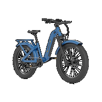 QuietKat Villager e-Bike 500W Classic Blue