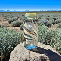 Bentgate Bentgate 30th Anniversary Nalgene 32oz WM Logo Bottle Sunburst Seafoam