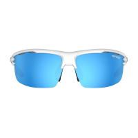 Tifosi Tifosi Rivet Matte White Frame Blue/AC Red/ Clear Interchangeable Sunglasses