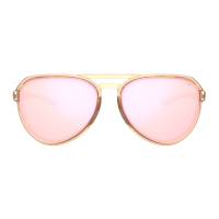 Tifosi Tifosi Selca Crystal Brown Frame Pink Mirror Lens Sunglasses
