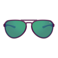 Tifosi Tifosi Selca Plum Crazy Frame Smoke Tint Green Mirror Lens Sunglasses