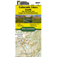 Trails Illustrated Trails Illustrated 1303 Colorado 14ers South [San Juan, Elk, and Sangre de Cristo Mountains]