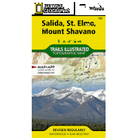 Trails Illustrated Trails Illustrated 130 Salida, St Elmo, Shavano