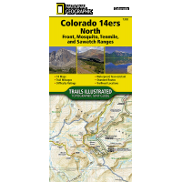 Trails Illustrated Trails Illustrated 1302 Colorado 14ers North [Sawatch, Mosquito, and Front Range]