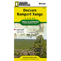 Trails Illustrated Trails Illustrated 135 Deckers, Rampart Range