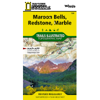 Trails Illustrated Trails Illustrated 128 Maroon Bells, Redstone, Marble