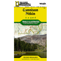 Trails Illustrated Trails Illustrated 132 Gunnison, Pitkin