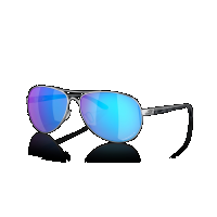 Oakley Oakley Feedback Polished Chrome Frame w/ Prizm Sapphire Polarized Lens