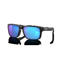 Oakley Oakley Holbrook Matte Black Prizm Sapphire Polarized Lens