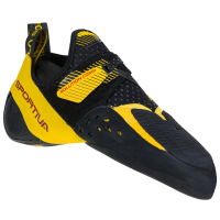 La Sportiva La Sportiva Solution Comp Rock Climbing Shoe Black/Yellow