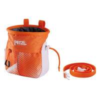 Petzl Petzl Sakapoche Chalk Bag Orange/White