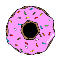 Noso Patches NoSo Patches Pink Doughnut