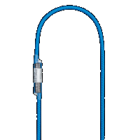 Edelrid Edelrid HMPE Cord Sling 6mm x 40cm Blue