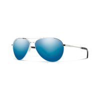 Smith Optics Smith Optics Langley 2 Silver ChromaPop Polarized Blue Mirror