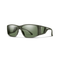 Smith Optics Smith Optics Monroe Peak Sunglass Matte Moss Crystal FrameFrame ChromaPop Polarized Gray Green
