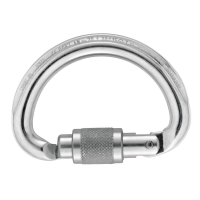 Petzl Petzl Omni Semi-Circle Screw Lock Locking Carabiner