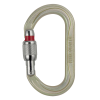 Petzl Petzl Oxan Steel Oval Locking Carabiner