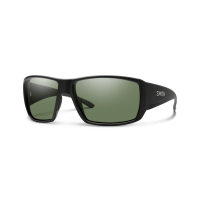 Smith Optics Smith Optics Guide's Choice Matte Black ChromaPop Polarized Gray Green Sunglasses